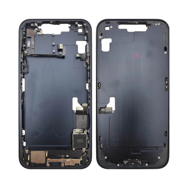 Chasis intermedio original desmontado del Apple iPhone 14 Plus (versi¨®n estadounidense), color negro