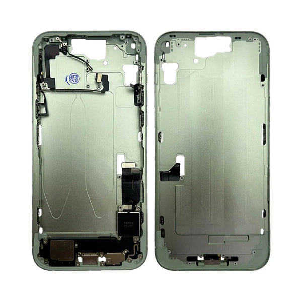 Original Pulled Intermediate Chassis Apple iPhone 15 Plus Green