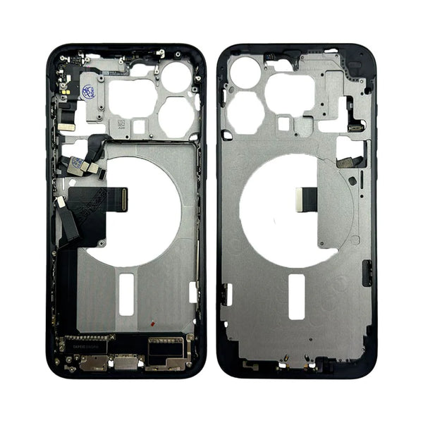 Original Pulled Apple iPhone 15 Pro Max Intermediate Chassis Natural Titanium