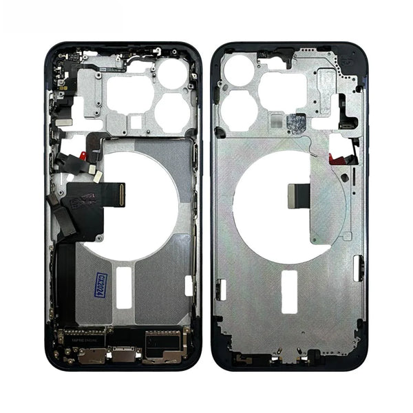 Chasis intermedio original extra¨ªdo Apple iPhone 15 Pro Max (versi¨®n estadounidense) azul