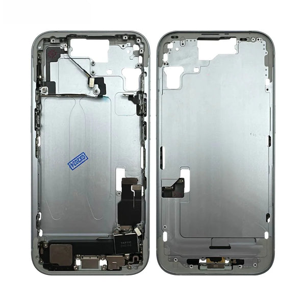 Original Pulled Intermediate Chassis Apple iPhone 15 (US Version) Blue