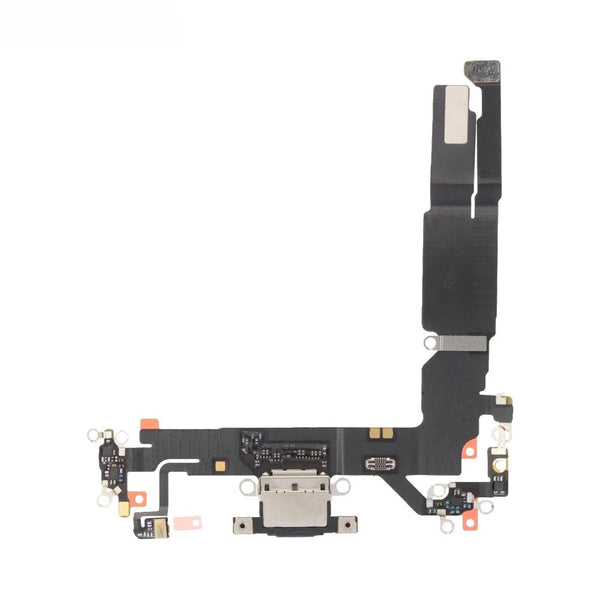 Eutoping charging port board For Apple iPhone 16 Black Connector Charger Board Flex Cable Assembly Replacement