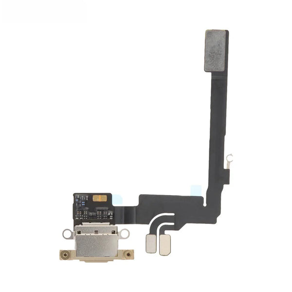 Conector de carga de arena de titanio para Apple iPhone 16 Pro