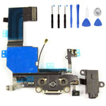 Eutoping USB Charging Port For Apple iPhone 5C Dock Connector Charger Board Flex Cable Assembly Replacement with tool