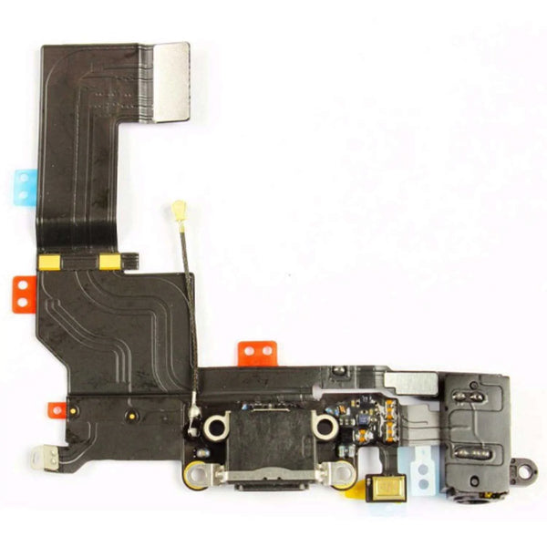 Conector de carga negro para Apple iPhone 5S