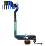 Eutoping USB Charging Port For Apple iPhone XS Black Dock Connector Charger Board Flex Cable Assembly Replacement with tool