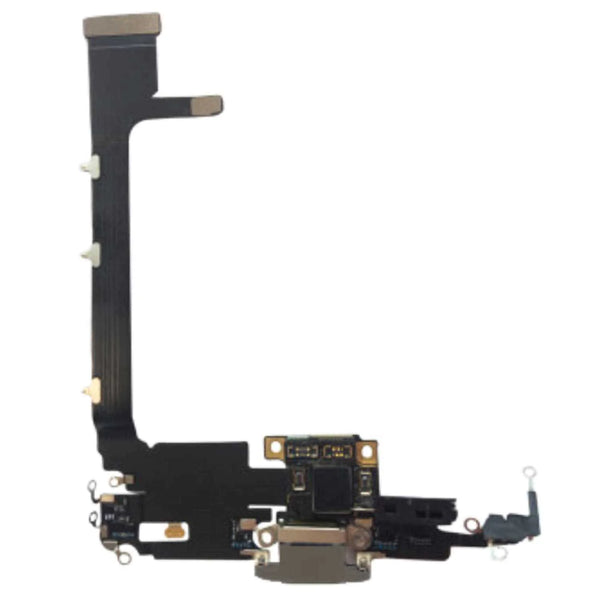 Conector de carga dorado original del iPhone 11 Pro Max de Apple extra¨ªdo