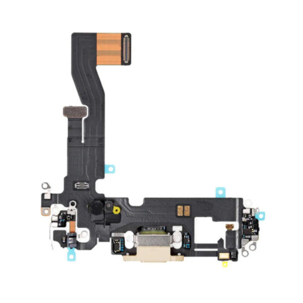 Conector de carga dorado original del iPhone 12 Pro de Apple extra¨ªdo