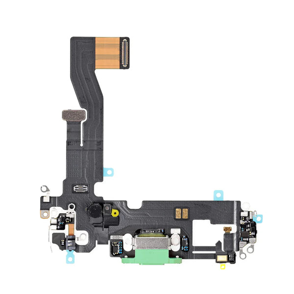 Conector de carga original de Apple iPhone 12 extra¨ªdo en color verde