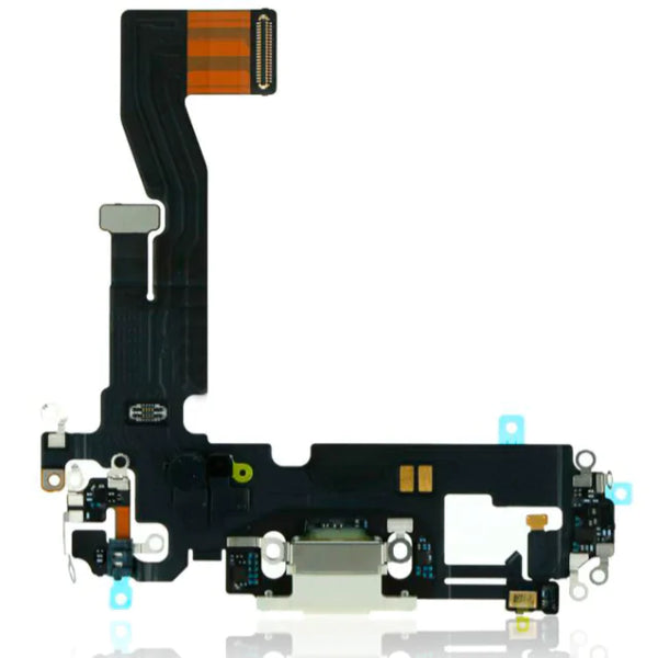 Conector de carga original extra¨ªdo del iPhone 12 Pro de Apple, color plateado