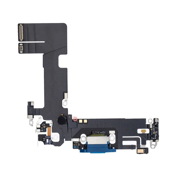 Conector de carga azul original del iPhone 13 de Apple extra¨ªdo