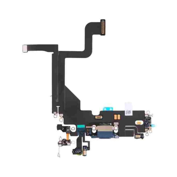 Conector de carga original de Apple iPhone 13 Pro azul extra¨ªdo