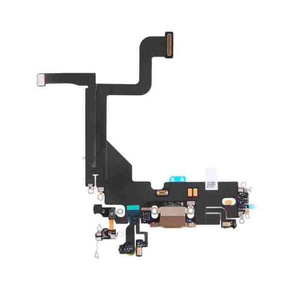 Conector de carga dorado original del iPhone 13 Pro de Apple extra¨ªdo
