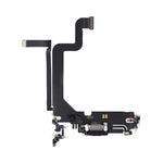 Eutoping charging port board For Apple iPhone 14 Pro Max Black Connector Charger Board Flex Cable Assembly Replacement