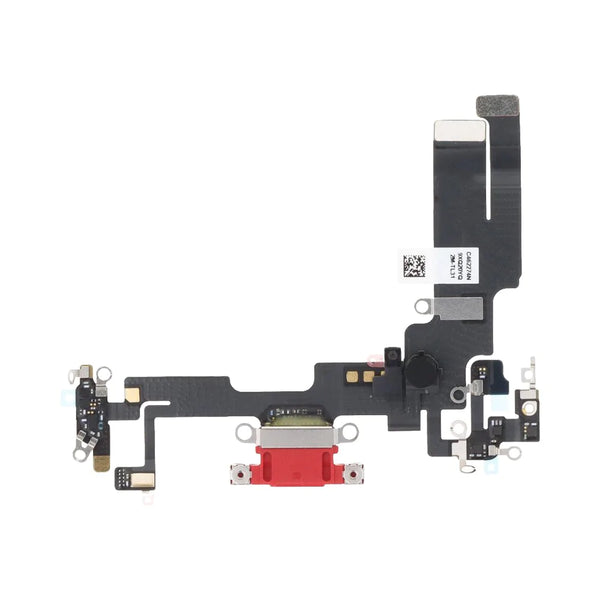 Conector de carga rojo original del iPhone 14 de Apple extra¨ªdo