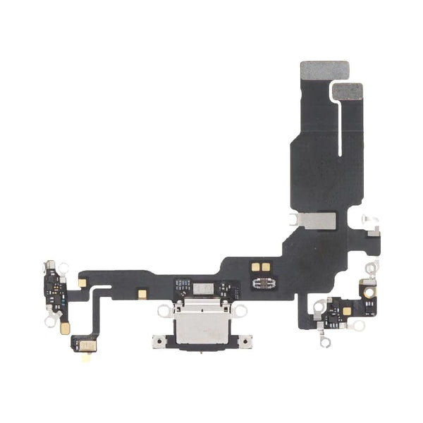 Eutoping charging port board For Apple iPhone 15 Black Connector Charger Board Flex Cable Assembly Replacement