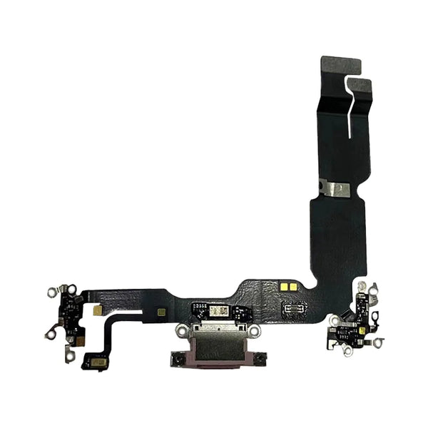 Conector de carga original extra¨ªdo de Apple iPhone 15 Plus rosa