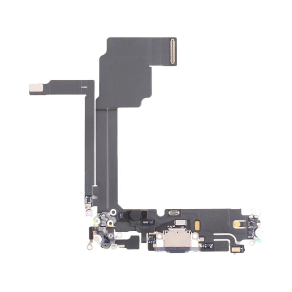 Original Pulled Apple iPhone 15 Pro Max Natural Titanium Charging Connector