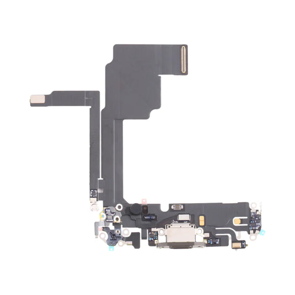Original Pulled Apple iPhone 15 Pro Natural Titanium Charging Connector
