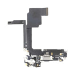 Eutoping charging port board For Apple iPhone 15 Pro Black Connector Charger Board Flex Cable Assembly Replacement