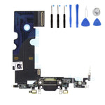 Eutoping USB Charging Port For Apple iPhone SE (2nd Gen) Black Dock Connector Charger Board Flex Cable Assembly Replacement with tool