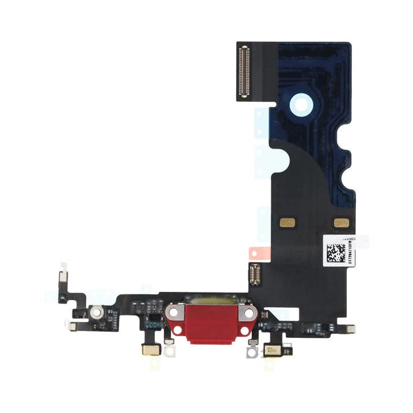 Conector de carga rojo original del iPhone SE (3._ generaci¨®n) de Apple extra¨ªdo