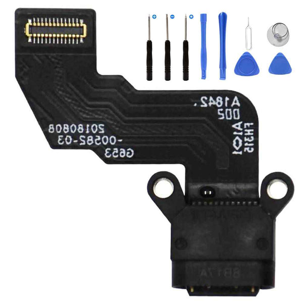 Eutoping USB Charging Port For Google Pixel 3a Dock Connector Charger Board Flex Cable Assembly Replacement with tool