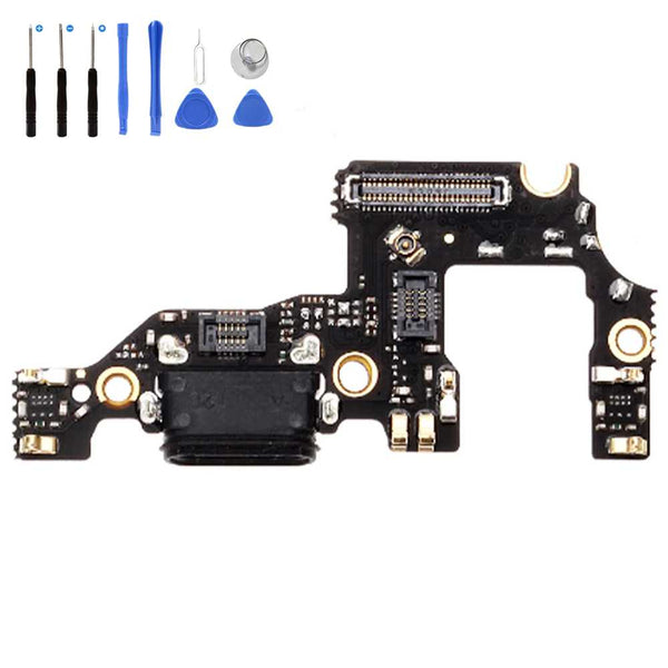 Eutoping USB Charging Port For Huawei P10 Dock Connector Charger Board Flex Cable Assembly Replacement with tool