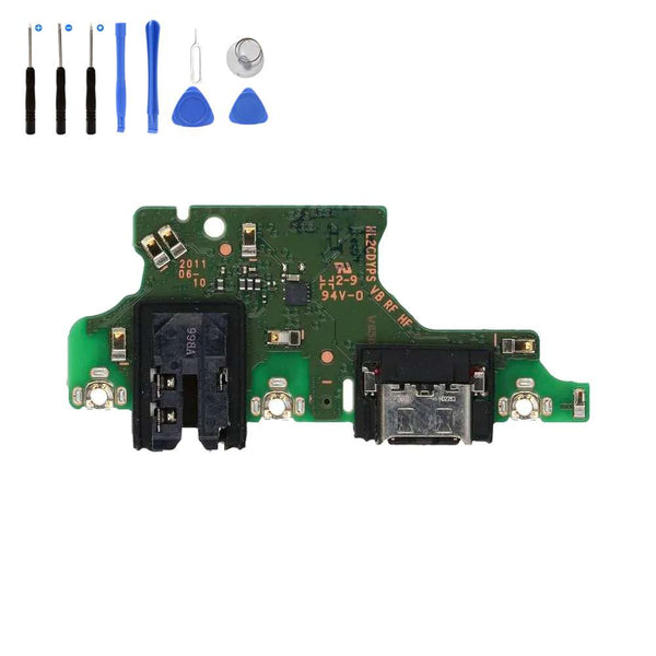 Eutoping USB Charging Port For Huawei P40 Lite 5G Dock Connector Charger Board Flex Cable Assembly Replacement with tool