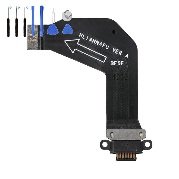 Eutoping USB Charging Port For Huawei P40 Dock Connector Charger Board Flex Cable Assembly Replacement with tool