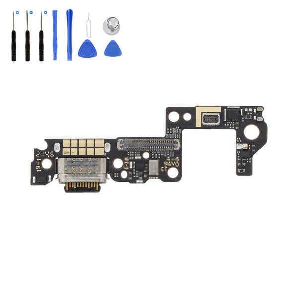 Eutoping USB Charging Port For Huawei P50 Pocket Dock Connector Charger Board Flex Cable Assembly Replacement with tool
