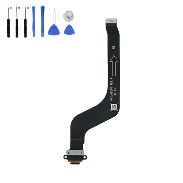 Eutoping USB Charging Port For Huawei P50 Pro Dock Connector Charger Board Flex Cable Assembly Replacement with tool