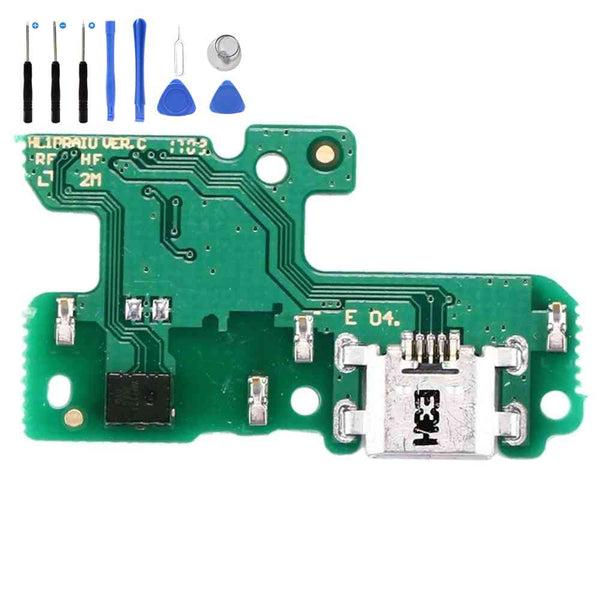 Eutoping USB Charging Port For Huawei P8 Lite 2017 Dock Connector Charger Board Flex Cable Assembly Replacement with tool