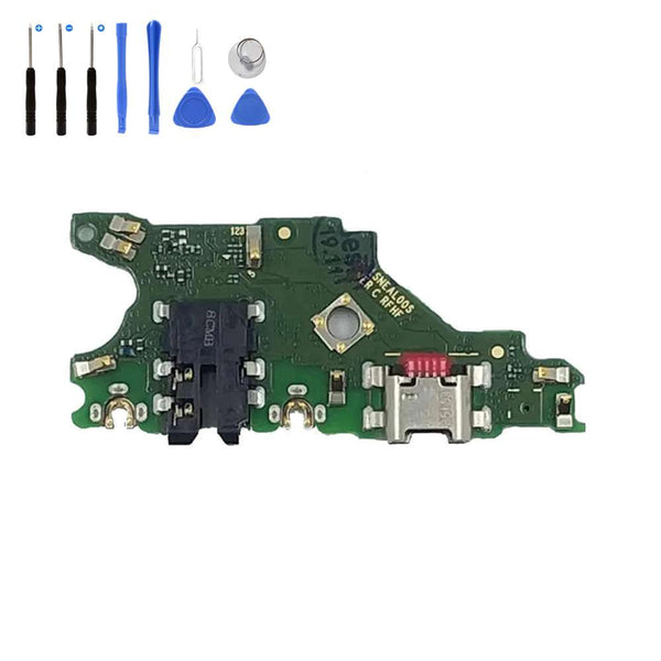 Eutoping USB Charging Port For Huawei P Smart Plus 2019 Dock Connector Charger Board Flex Cable Assembly Replacement with tool