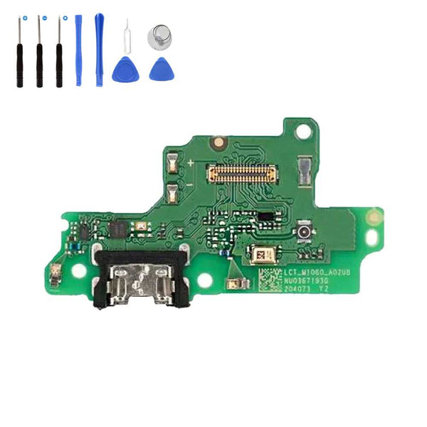 Eutoping USB Charging Port For Huawei Y5 2019 Dock Connector Charger Board Flex Cable Assembly Replacement with tool