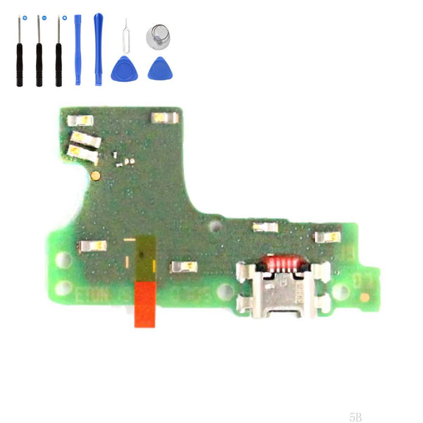 Eutoping USB Charging Port For Huawei Y6S Dock Connector Charger Board Flex Cable Assembly Replacement with tool