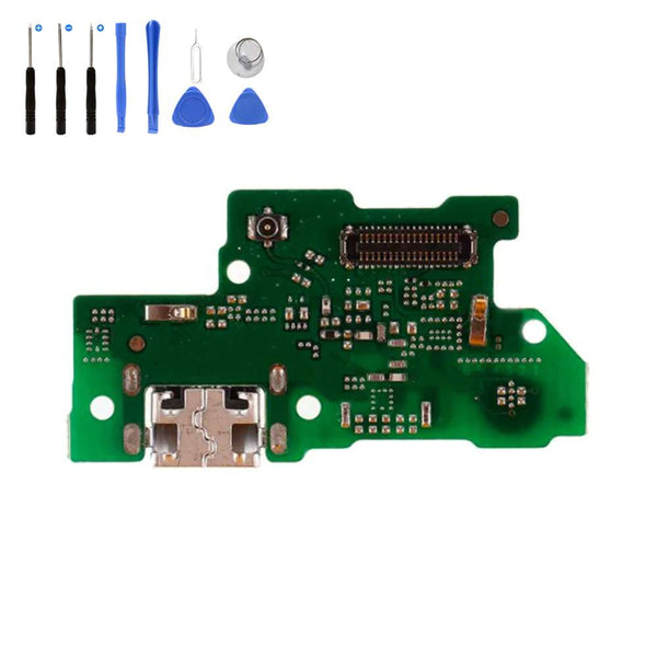 Eutoping USB Charging Port For Huawei Y7 2018 Dock Connector Charger Board Flex Cable Assembly Replacement with tool