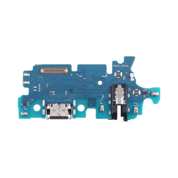 Eutoping charging port board For Samsung Galaxy M34 5G M346 Connector Charger Board Flex Cable Assembly Replacement