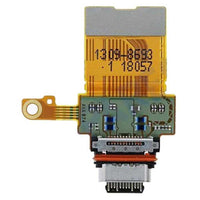 Eutoping charging port board For Sony Xperia XZ2 Compact Connector Charger Board Flex Cable Assembly Replacement
