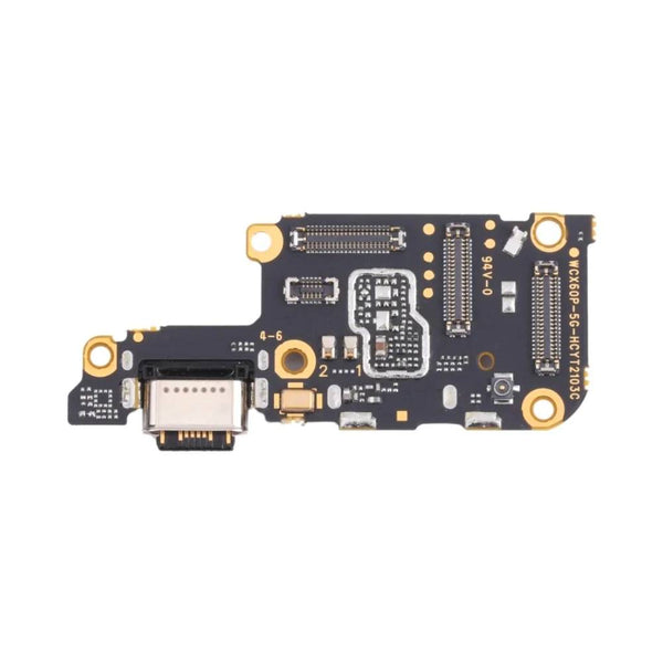 Eutoping charging port board For Vivo X60 Pro Lecteur Sim Connector Charger Board Flex Cable Assembly Replacement