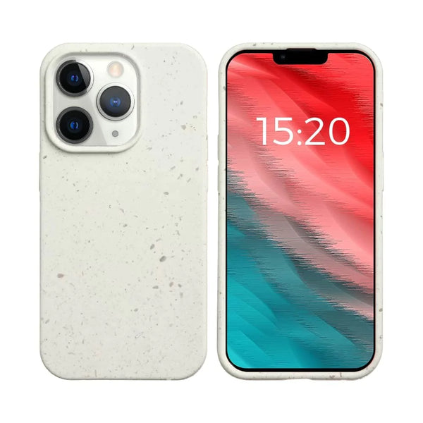 Funda de bamb¨² biodegradable PROTECT para Apple iPhone 11 Pro Max Blanca