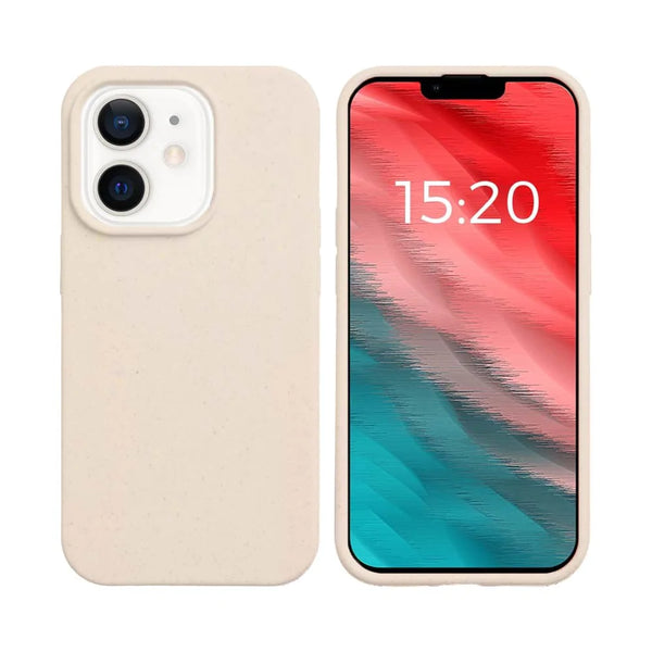 PROTECT Biodegradable Bamboo Case for Apple iPhone 12 Mini Pink
