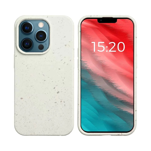 PROTECT Biodegradable Bamboo Case for Apple iPhone 12 Pro Max White