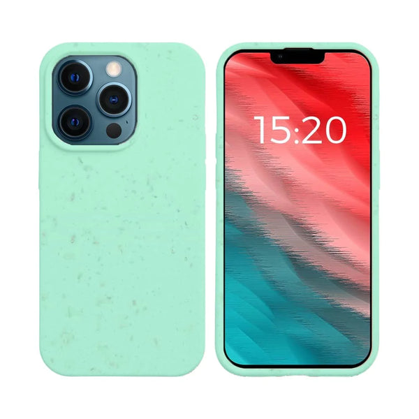 Funda de bamb¨² biodegradable PROTECT para Apple iPhone 12 Pro Max Verde Menta