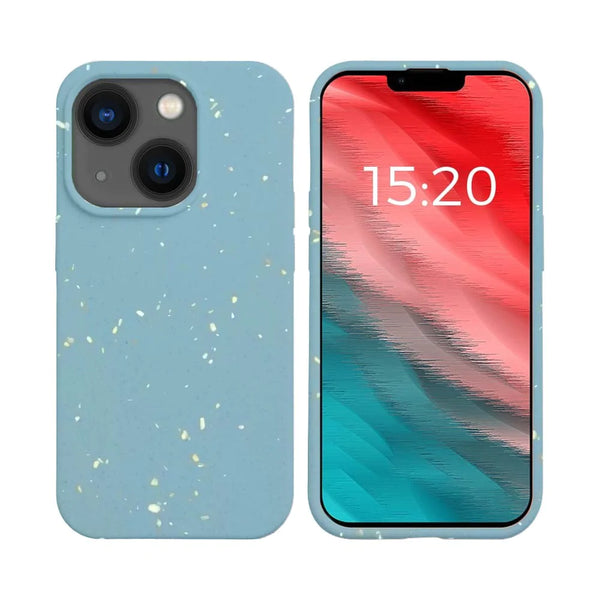 Funda de bamb¨² biodegradable PROTECT para Apple iPhone 14 Plus Azul