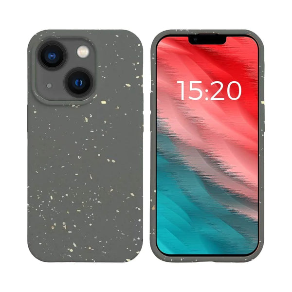 Funda de bamb¨² biodegradable PROTECT para Apple iPhone 14 Plus, color negro