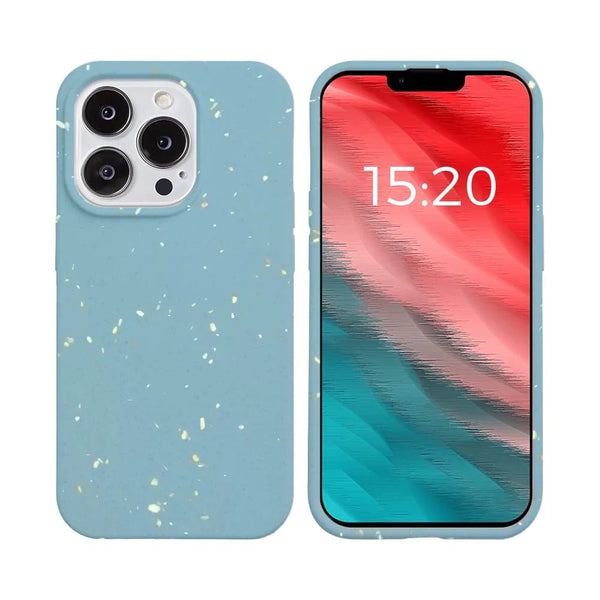 Funda de bamb¨² biodegradable PROTECT para Apple iPhone 14 Pro Azul