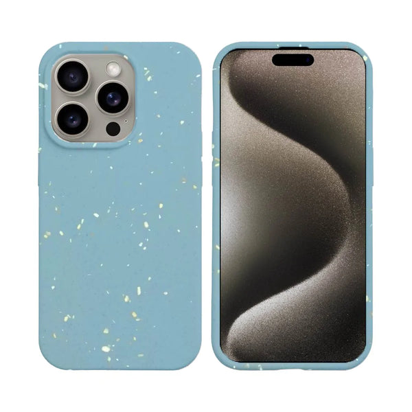 Funda de bamb¨² biodegradable PROTECT para Apple iPhone 15 Pro Max Azul