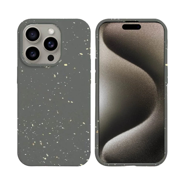 Coque Bambou Biod¨¦gradable PROTECT pour Apple iPhone 15 Pro Max Noir