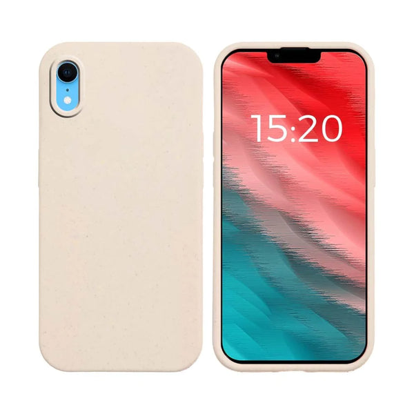 Coque Bambou Biod¨¦gradable PROTECT pour Apple iPhone XR Rose